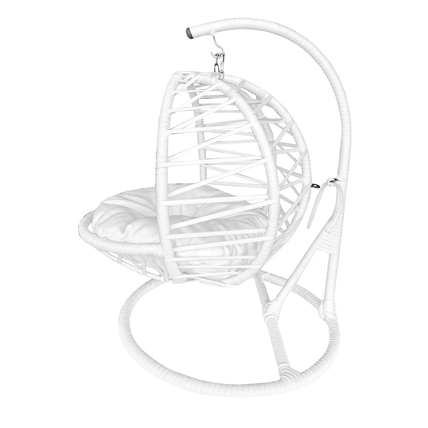 Markapet Kedi Hamağı Minderli Kedi Salıncağı 40*42 cm-62 cm Beyaz