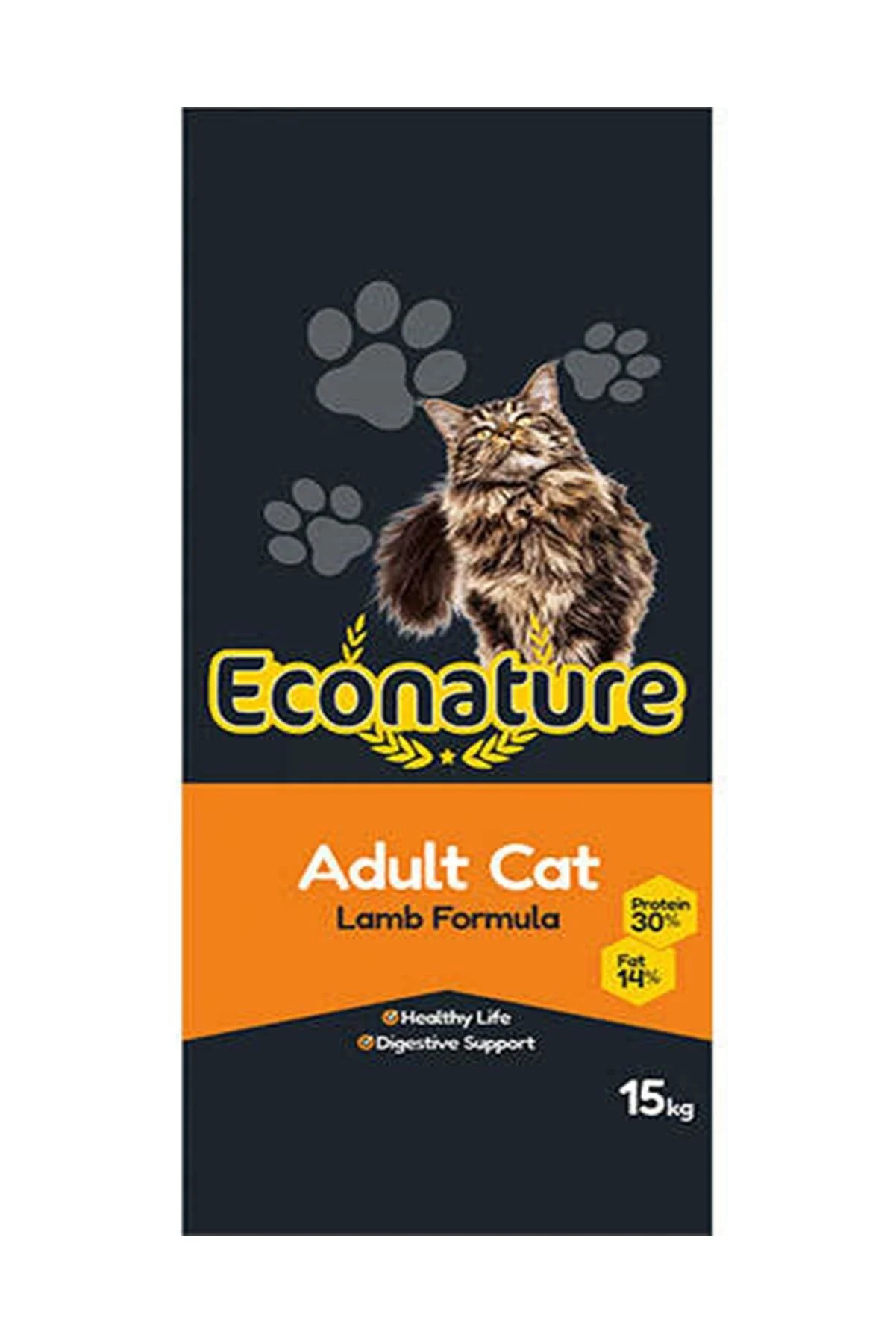 Econature Kuzu Etli Yetişkin Kedi Maması 15 kg