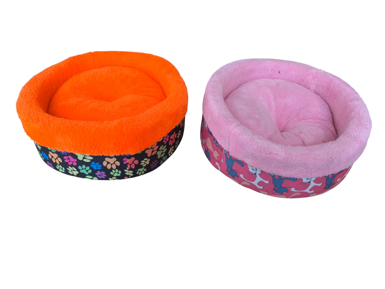 Desenli Sünger Kedi Köpek Yatağı 16 cm x 46 cm Karışık 1 Adet