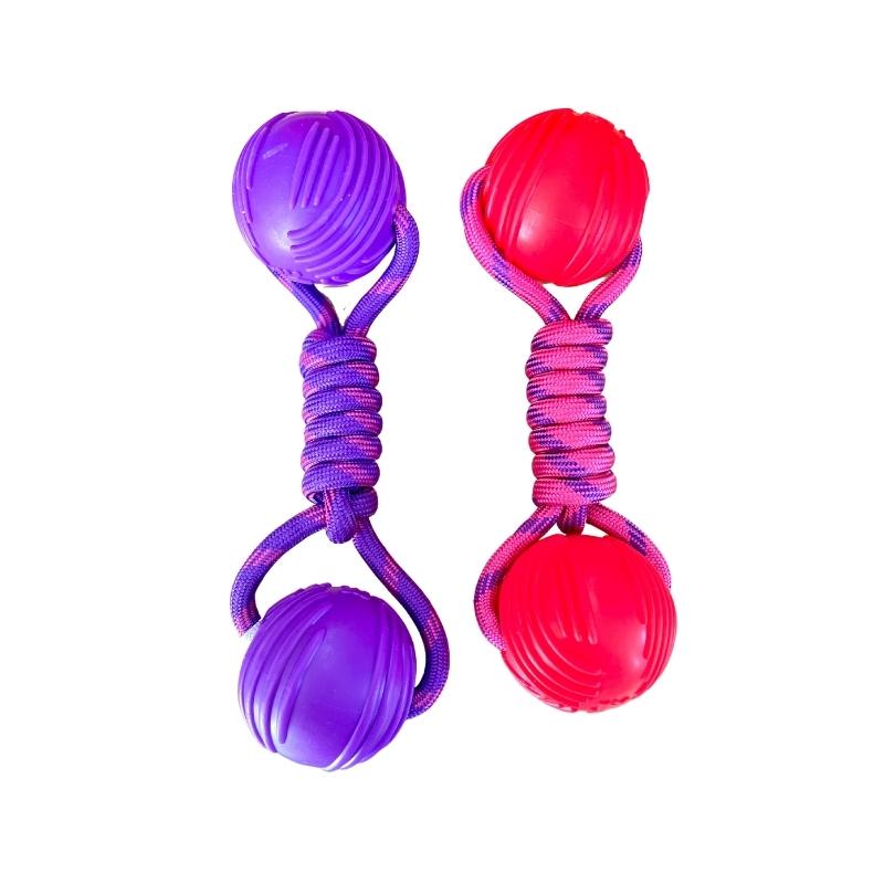 Karamel Pet Örgü Halter Köpek Oyuncak 23 cm Renkli