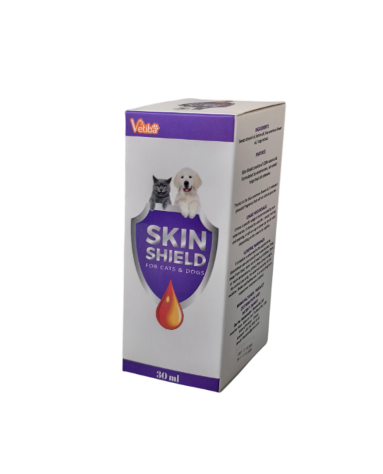 Vetiba Kedi Köpek Tüy Çıkarma Desteği Skin Shield 30 ml