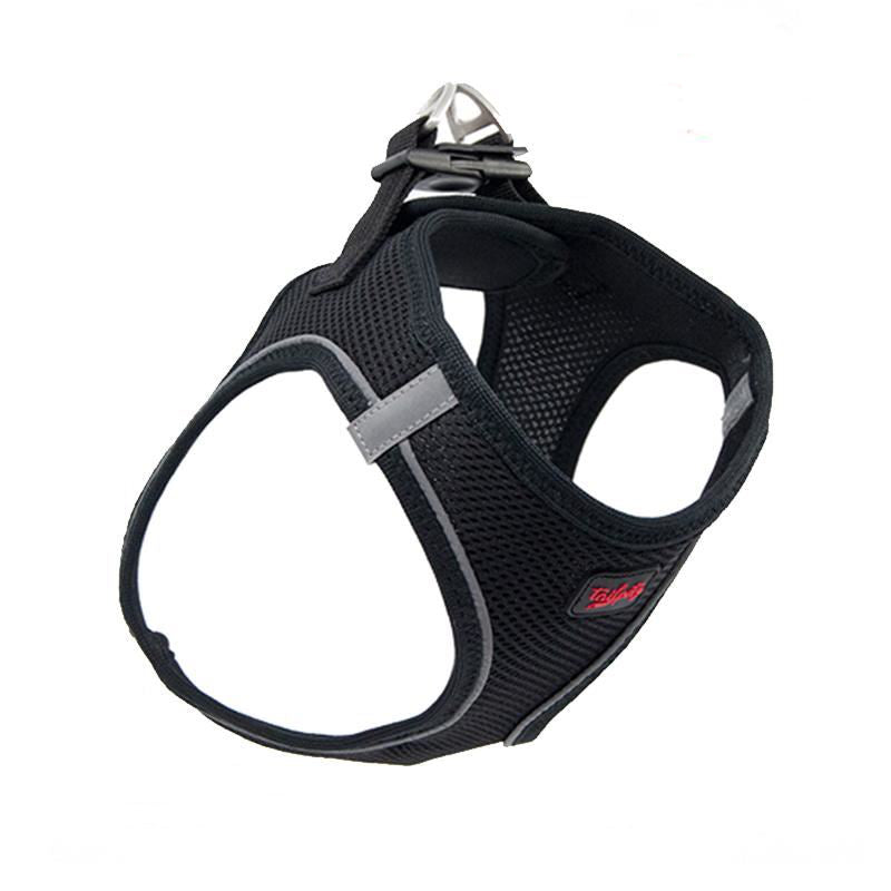Tailpetz Air Mesh Köpek Göğüs Tasması Small 36x44 cm Siyah