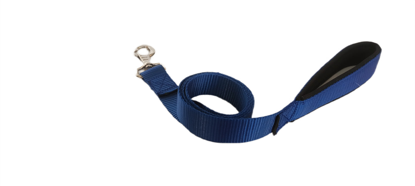 Markapet Köpek Gezdirme Kayışı 2,5 cm x 115 cm Mavi