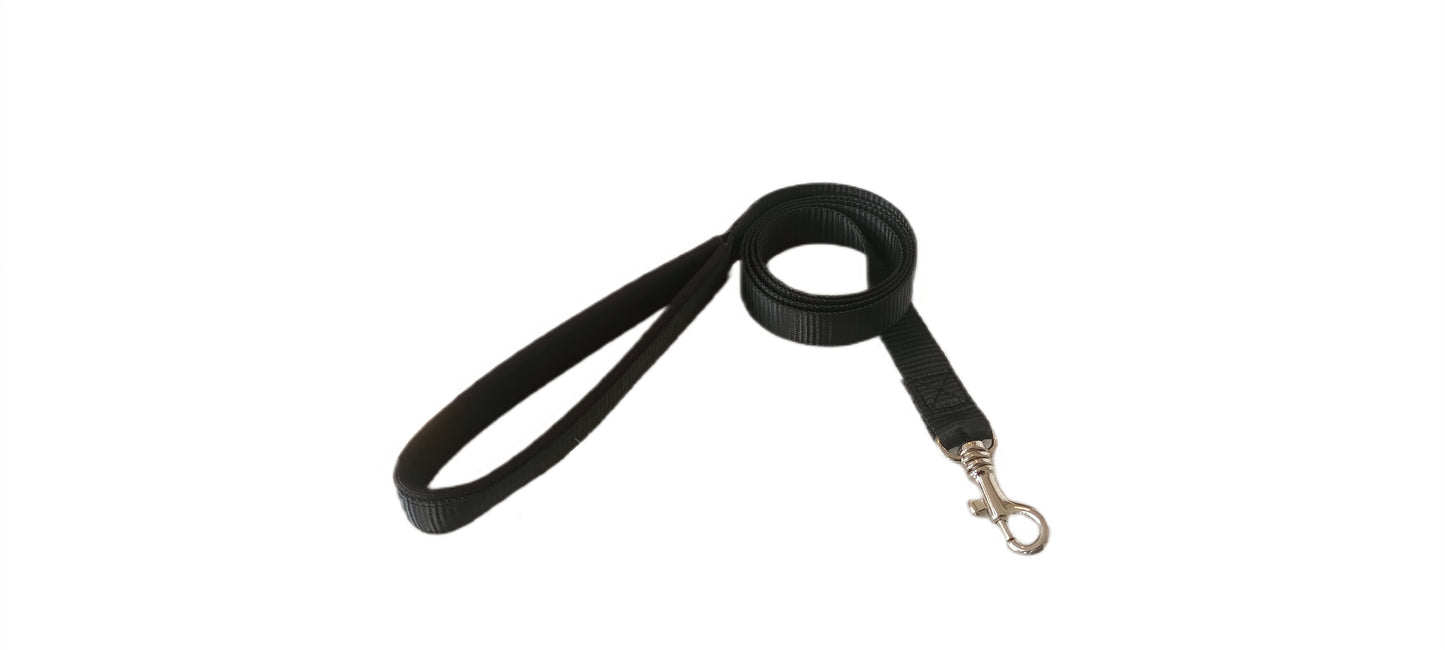 Markapet Köpek Gezdirme Kayışı 2,5 cm x 115 cm Siyah
