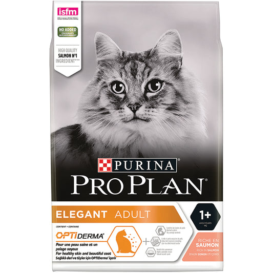 Pro Plan Elegant Somonlu Yetişkin Kedi Maması 3 Kg