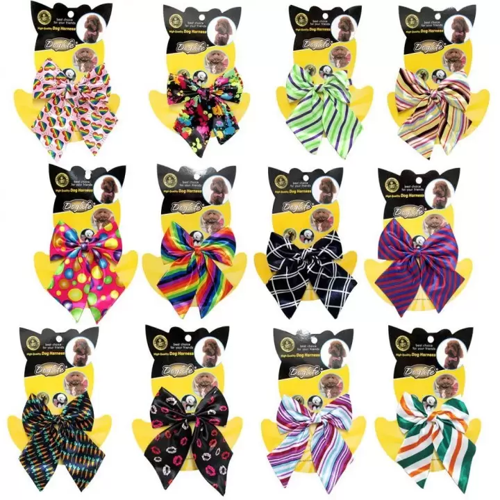 Doglife Kediler ve Köpekler İçin Kurdela Boyunluk (Karışık Renk/Desenlerde)