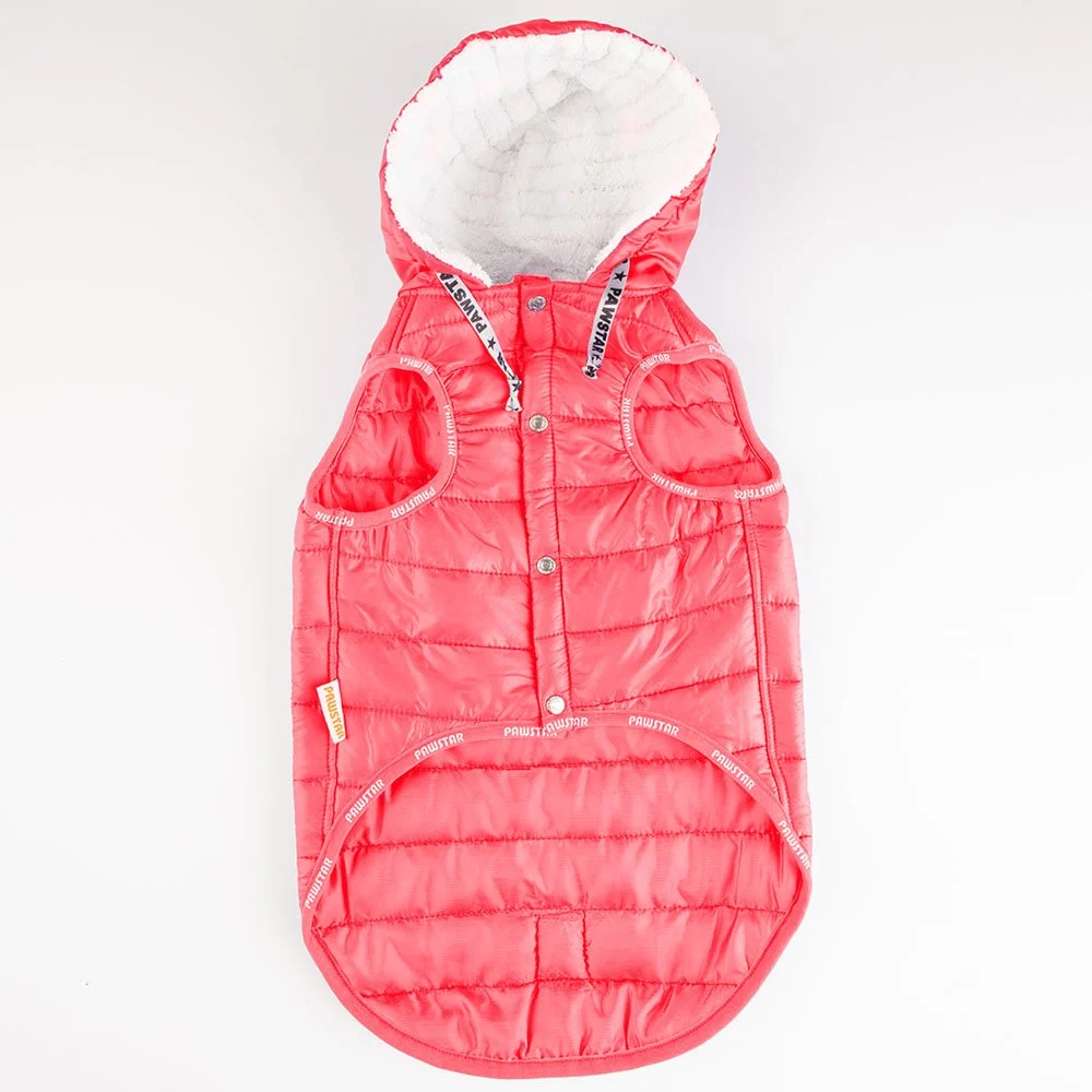 Pawstar Neon Fuchsia Railway Vest Köpek Montu 2XLarge 38x43x58 cm