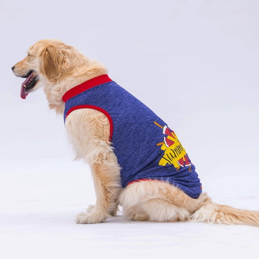 Pawstar Navy Blue Summer Time Büyük T-shirt 5XLarge  51X62X79 CM