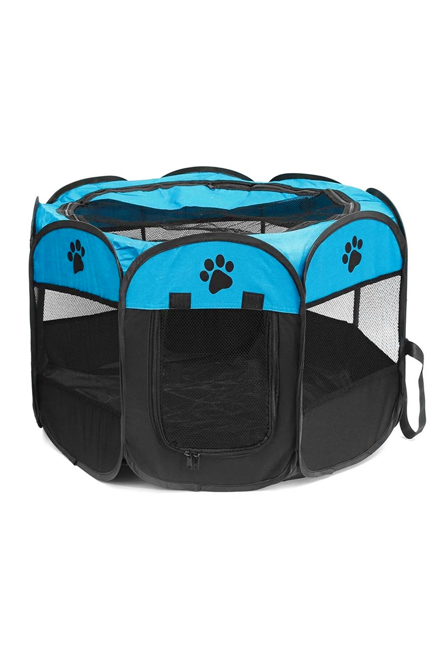 Kedi Köpek Oyun Alanı Kumaş 60x33 cm 8 parçalı Çapı 73 cm