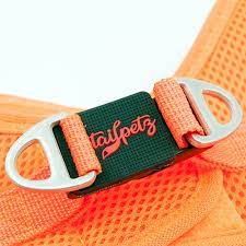 Tailpetz Air Mesh Köpek Göğüs Tasması Medium 44x48 cm Turuncu