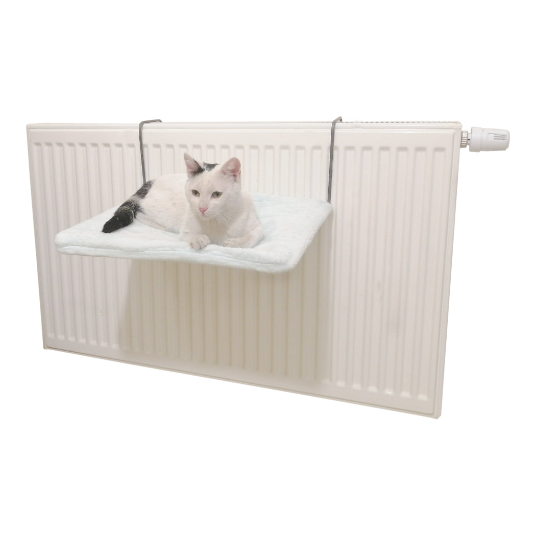 Kedi Radyatör Yatağı Yıkanabilir 42 cm 15 kg Açık Mavi