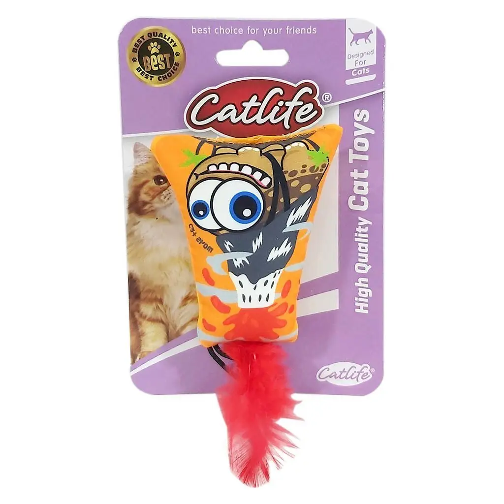 Catlife Hışırtılı Kraft Kedi Oyuncağı 9 cm