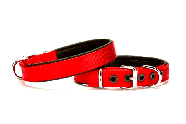 Doggie Softlu Köpek Boyun Tasması 1,5 cm x 35 cm Kırmızı