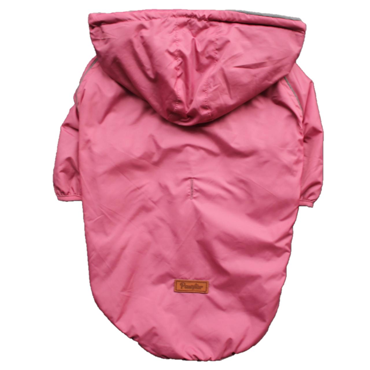 Gül Kurusu Rose Raincoat Mont Büyük Irk Yağmurluk Köpek Kıyafeti 4XL