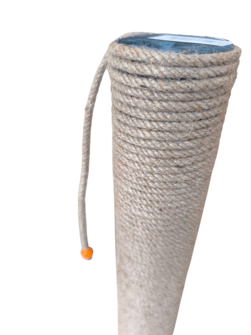 Oval Tabanlı Organik Jut Halat Sargı Kedi Tırmalama Tahtası 40 cm