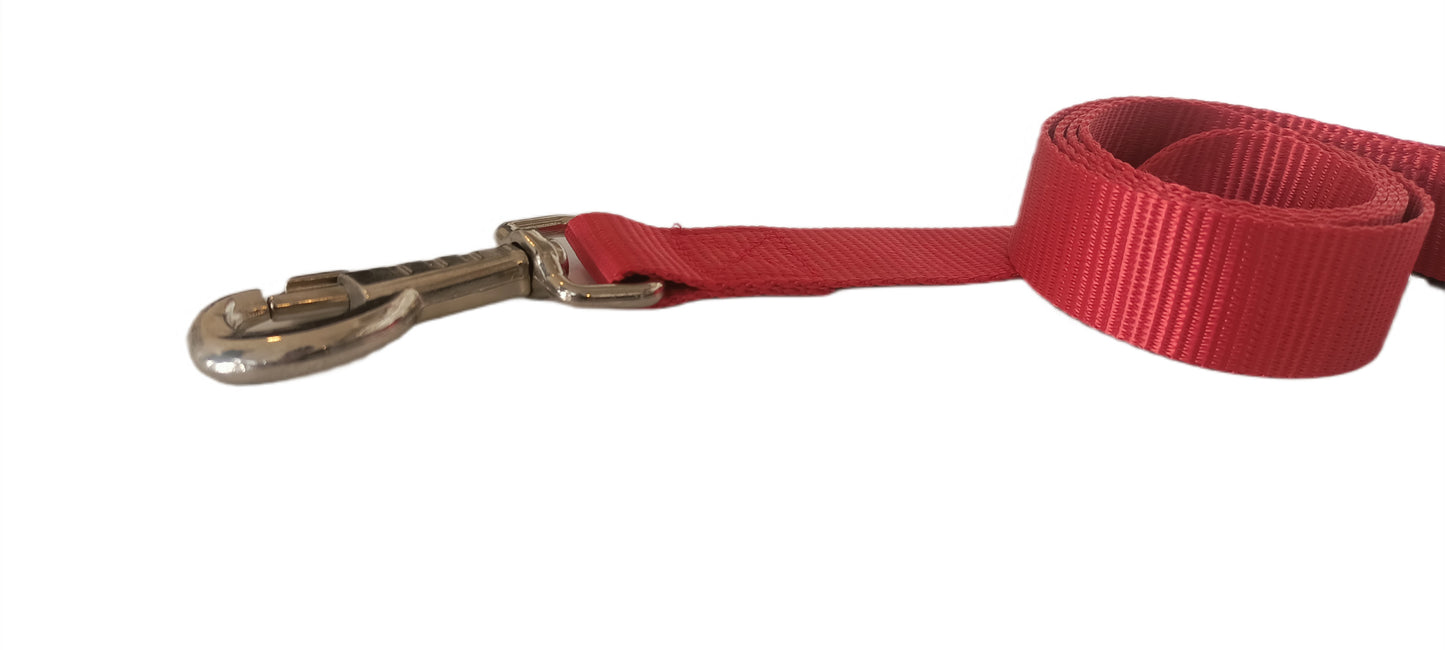 Markapet Köpek Gezdirme Kayışı 2,5 cm x 115 cm Kırmızı