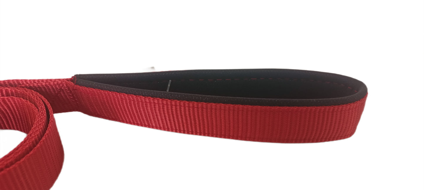Markapet Köpek Gezdirme Kayışı 2,5 cm x 115 cm Kırmızı
