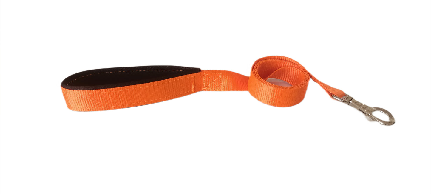 Markapet Köpek Gezdirme Kayışı 2,5 cm x 115 cm Turuncu