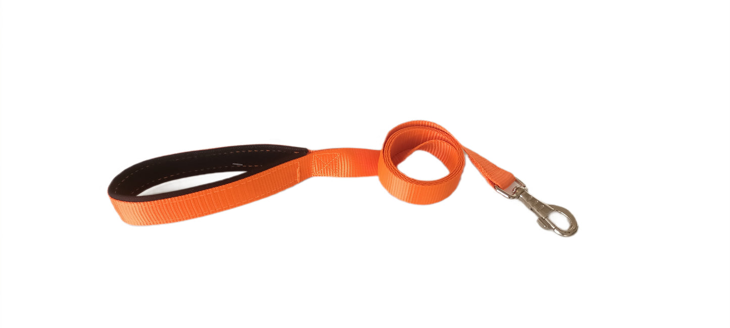Markapet Köpek Gezdirme Kayışı 2,5 cm x 115 cm Turuncu