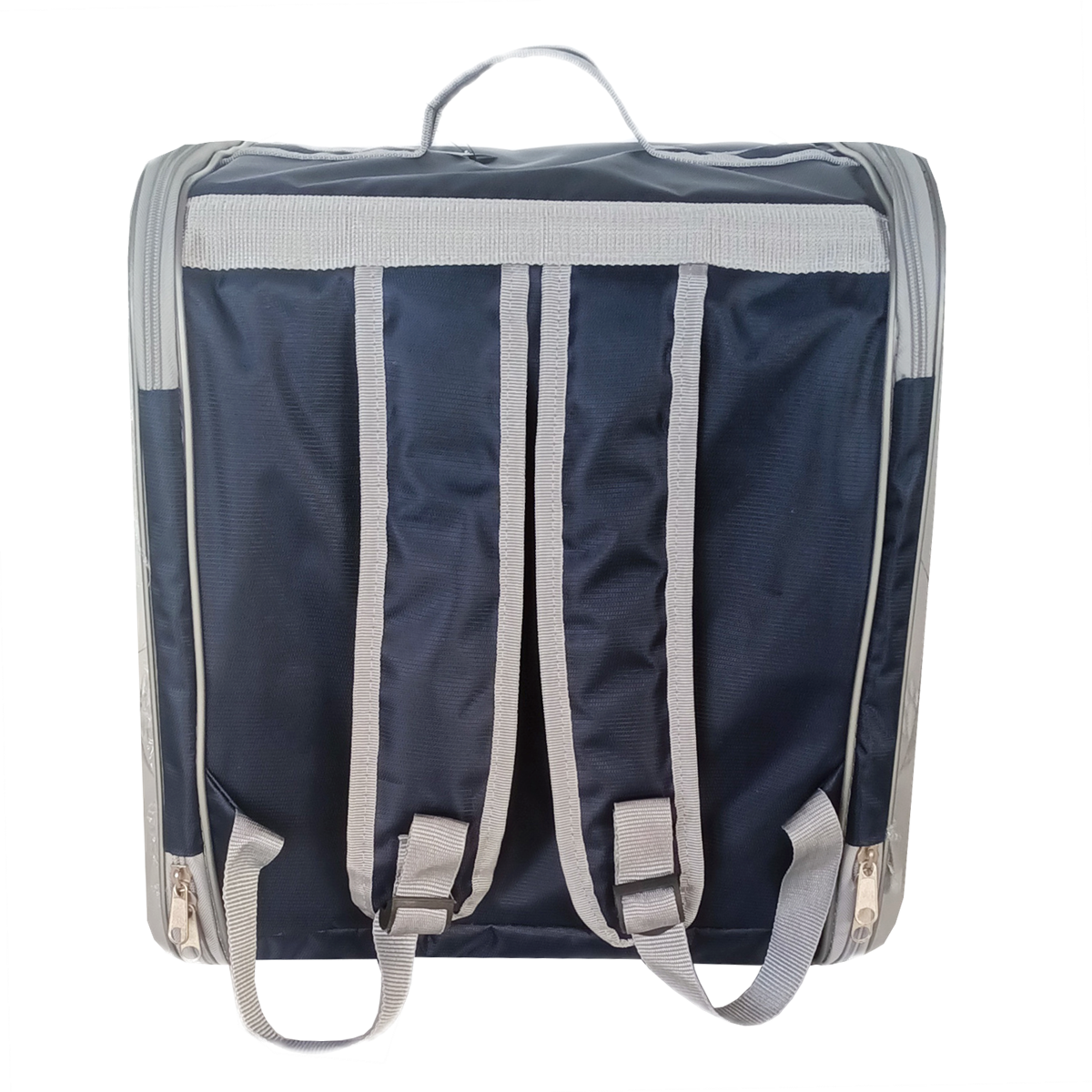 Markapet Çift Cam Kedi Köpek Taşıma Çantası 32x40x42 cm Lacivert