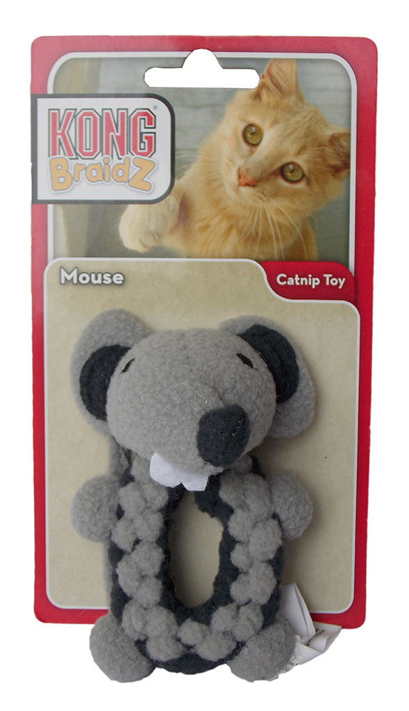 Kong Kedi Otlu Kedi Oyuncağı Peluş Fare 10 cm