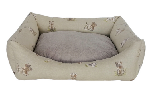 Markapet Köpek Desenli Köpek Yatağı Small 40*50 cm