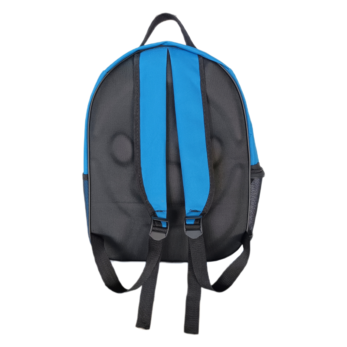 KP Kalpli Patili Astronot Şeffaf Taşıma Sırt Çantası Mavi 24x32x42 cm