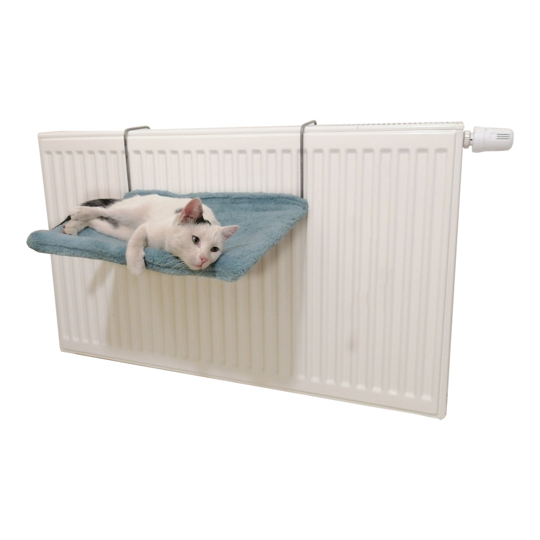 Kedi Radyatör Yatağı Yıkanabilir 42 cm 15 kg Mavi