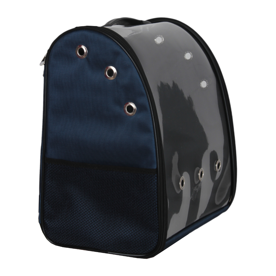 Markapet Deri Metal İşlemeli Köpek Boyun Tasması 3 x 42 - 56 cm Mavi