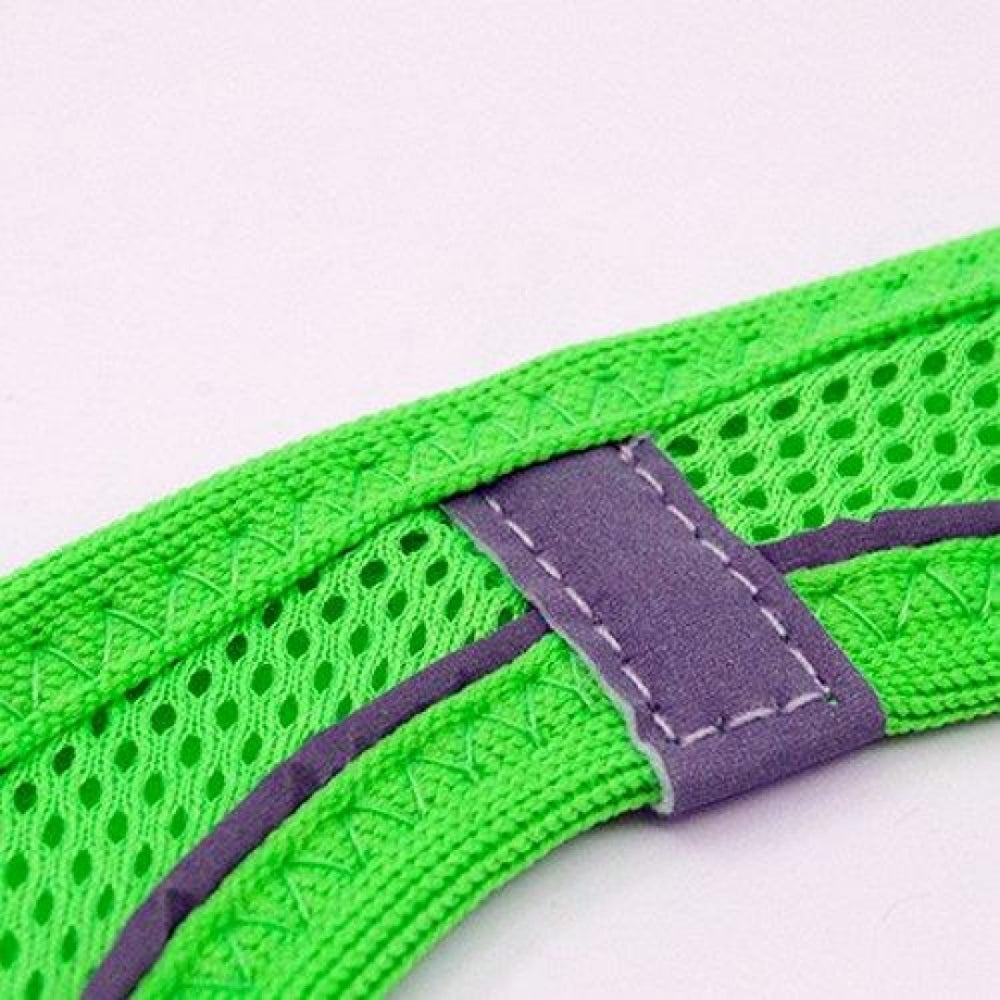 Tailpetz Air Mesh Köpek Göğüs Tasması Small 36x44 cm Neon Yeşil