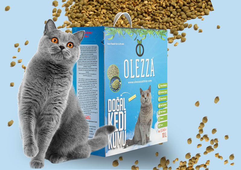Olezza 10Lt Mısır Koçanı Kedi Kumu (5,5kg)