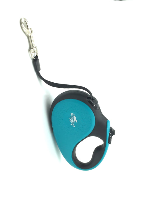 Doggie Soft Seri Otomatik Makaralı Gezdirme Tasması 15 kg / 5 M Mavi