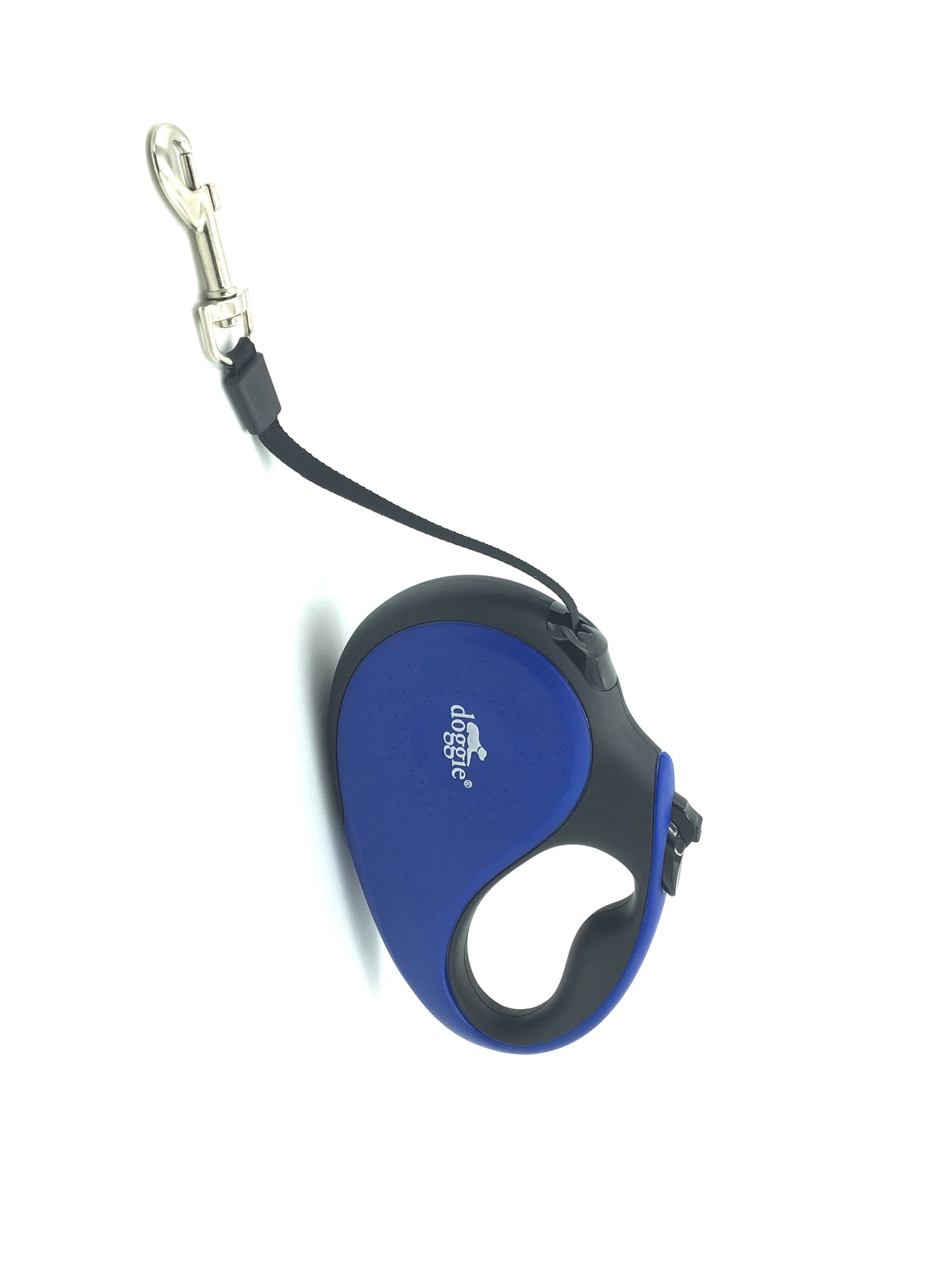 Doggie Soft Seri Otomatik Makaralı Gezdirme Tasması 15 kg / 5 M Mavi