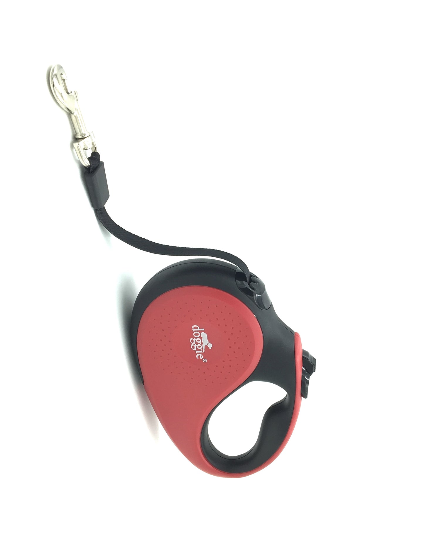 Doggie Soft Seri Otomatik Makaralı Gezdirme Tasması 50 kg / 5 M Kırmızı