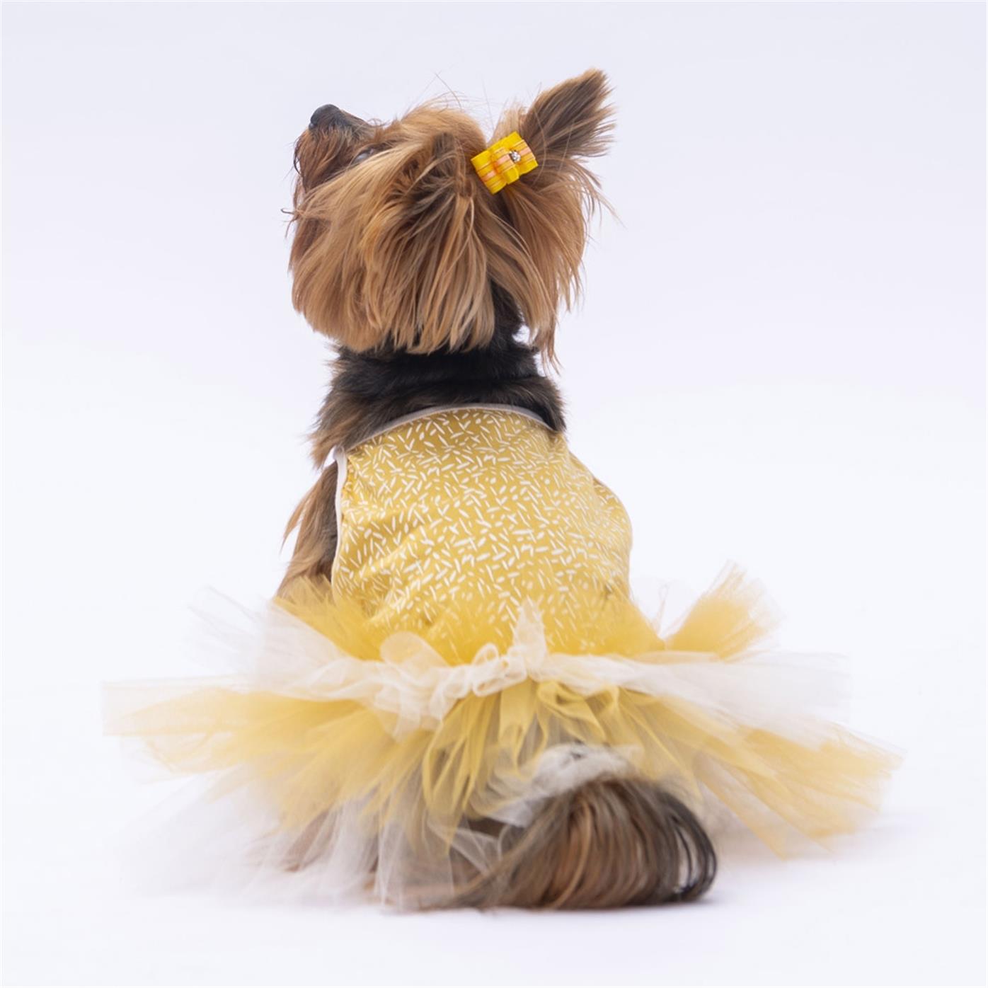 PawStar Yellow Polka-Dot XL 34 x 38 x 55 cm