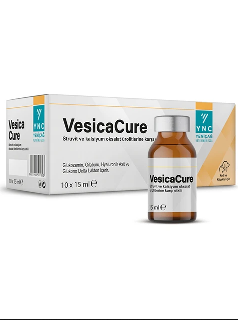 YNC Vesicacure Struvit ve Kalsiyum Oksalat Ürolitine Karşı 15 ml Likit 1 Adet