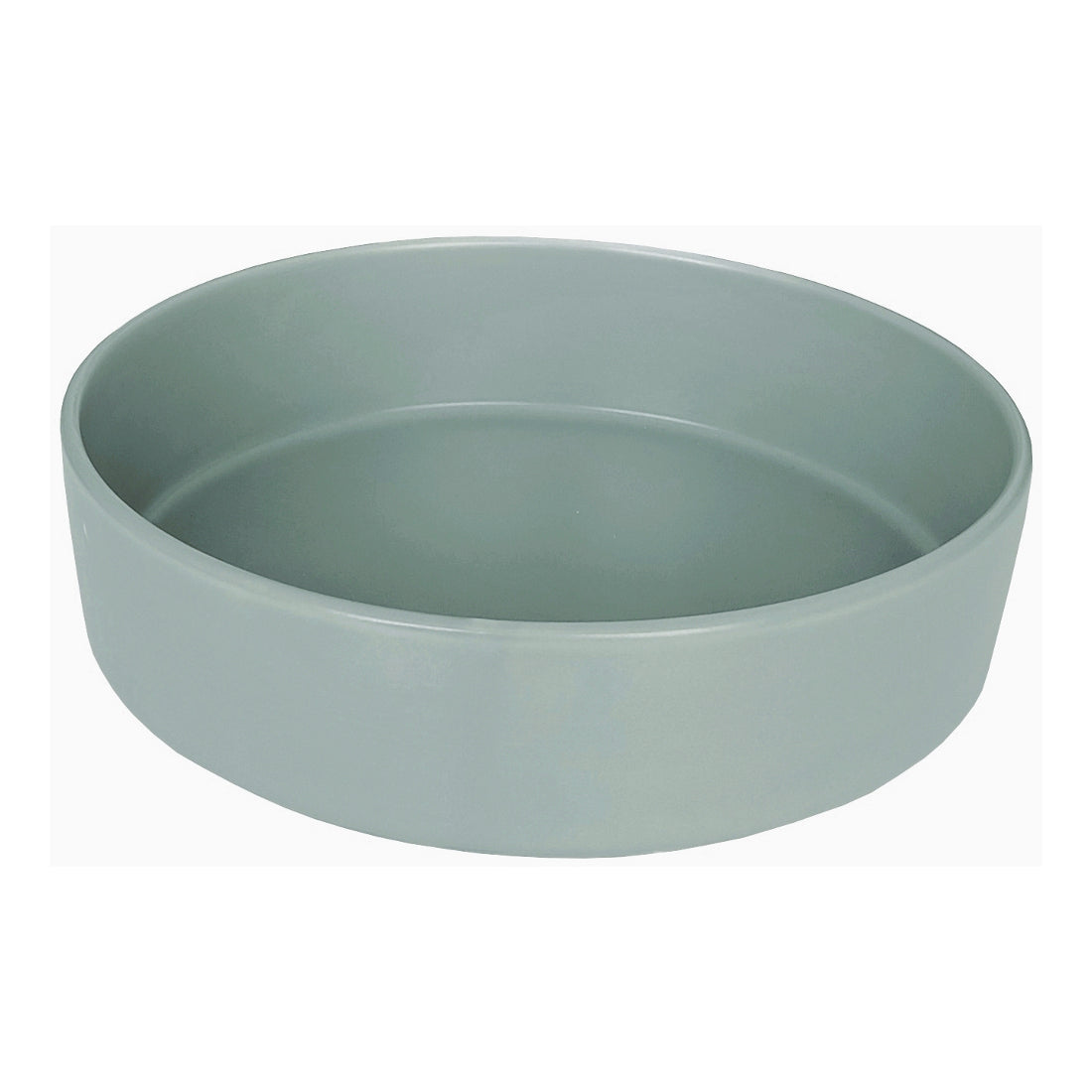 Markapet Seramik Köpek Mama Su Kabı 1400 ml 20 Cm Füme