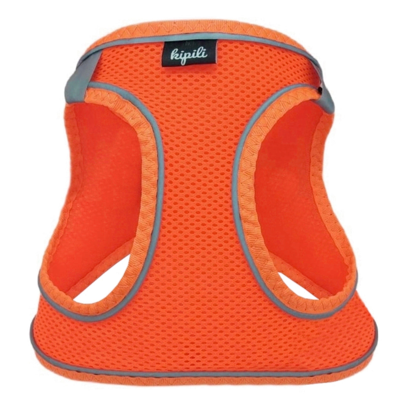 Üç Kilitli Sportif Kedi Köpek Göğüs Tasması 30-38 cm Small Turuncu