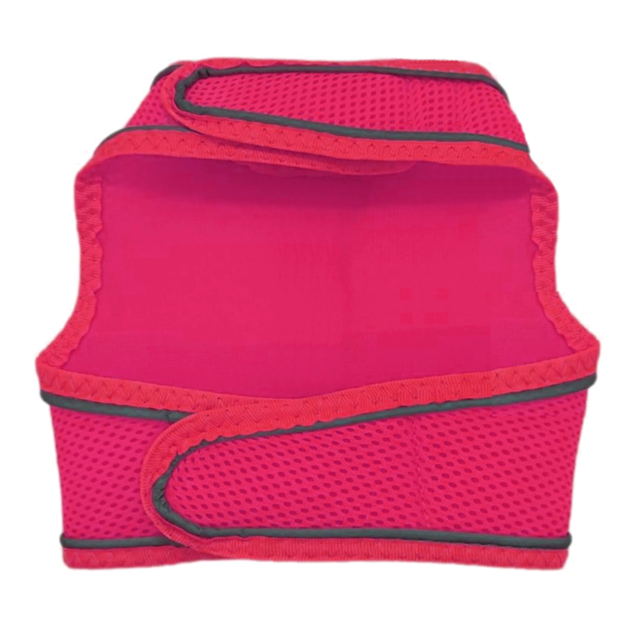 Çift Kilitli Sportif Kedi Köpek Göğüs Tasma Seti 30-38 cm Small Pembe