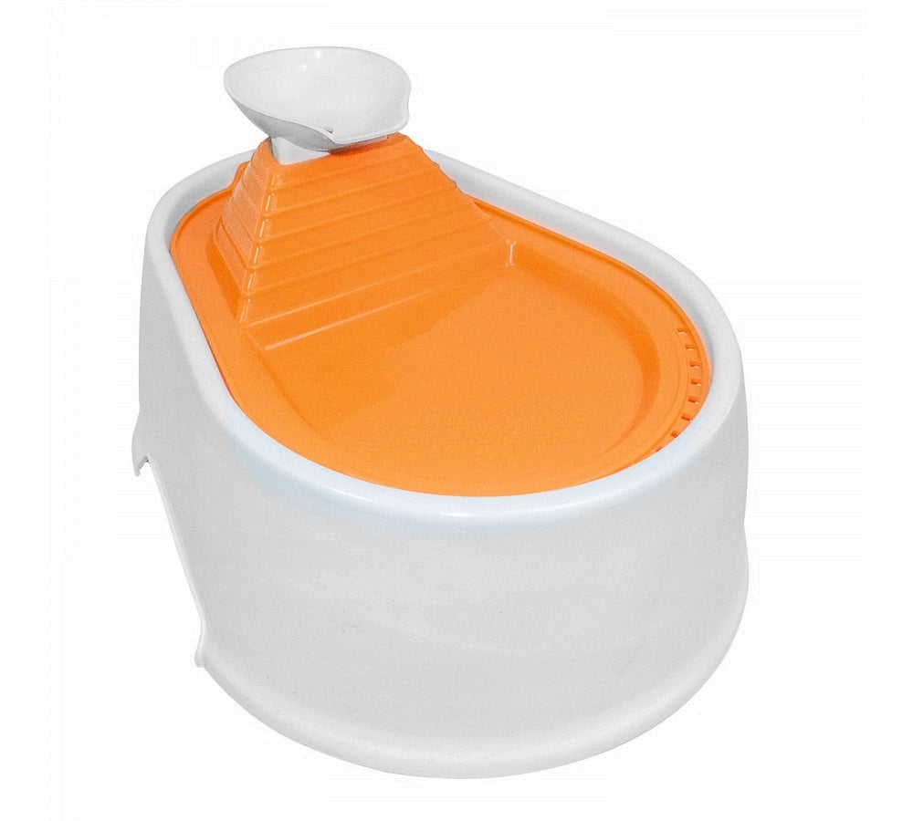 Cado Pet Kedi Köpek Su Pınarı Şelale 23*30*11 cm 220 VOLT  Turuncu