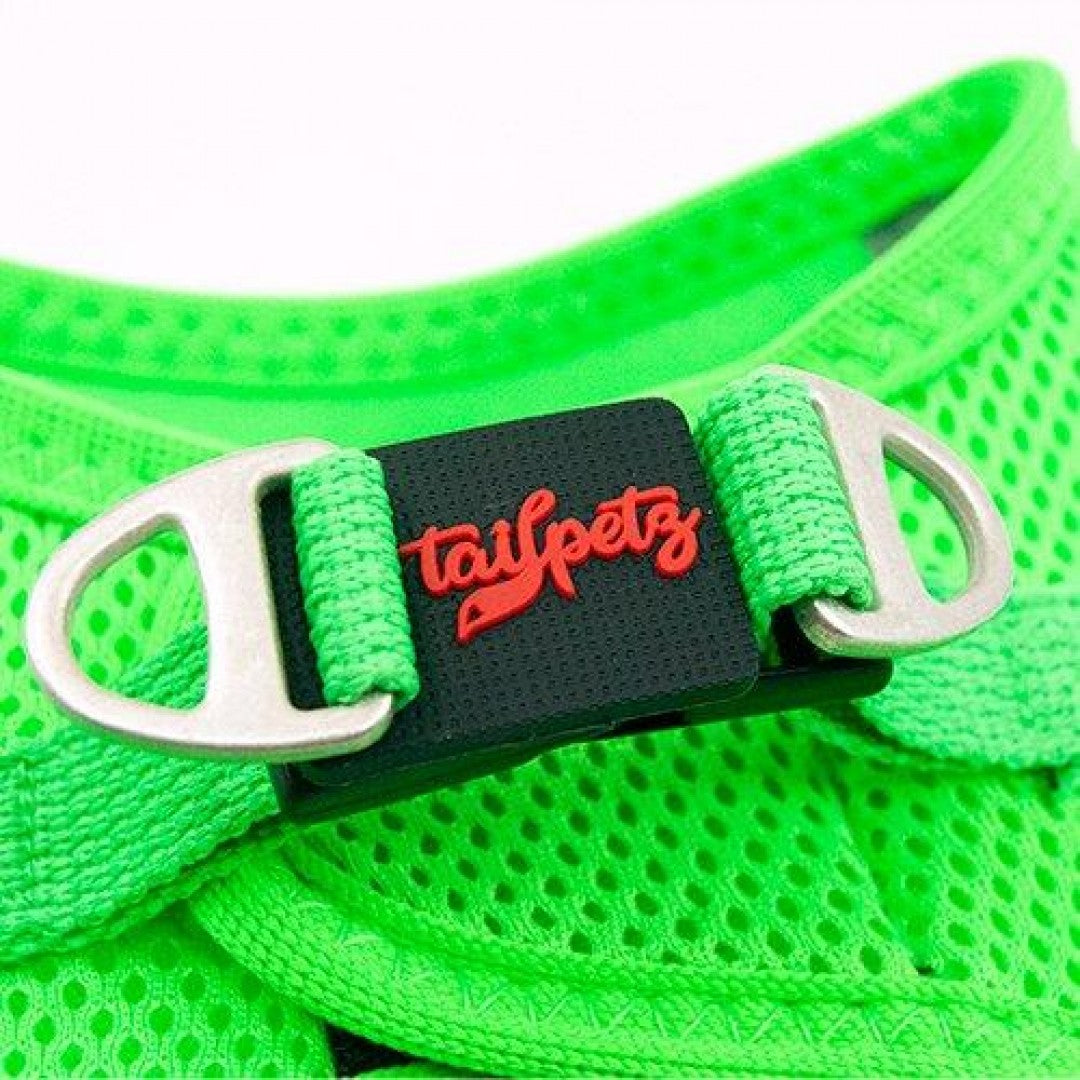 Tailpetz Air Mesh Köpek Göğüs Tasması Medium 44x48 cm Neon Yeşil