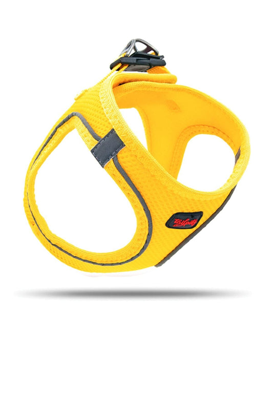Tailpetz Air Mesh Köpek Göğüs Tasması 2XSmall 28x32 cm Yellow
