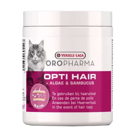 Versele Laga Oropharma Opti Hair Kedi Tüy Bakımı 130 gr Tüy Dökülmesini Önleyici