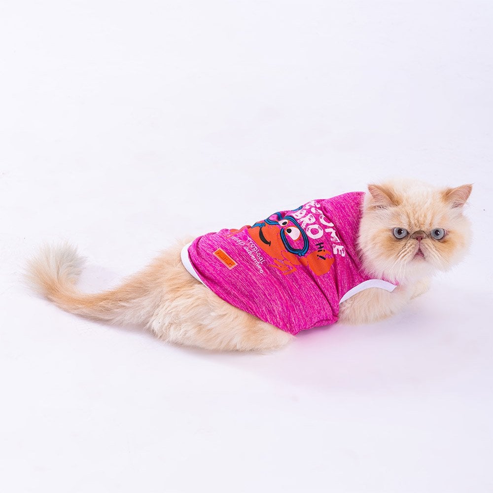 Pawstar Fuchsia Crab Tişört Medium 26x28x41 cm