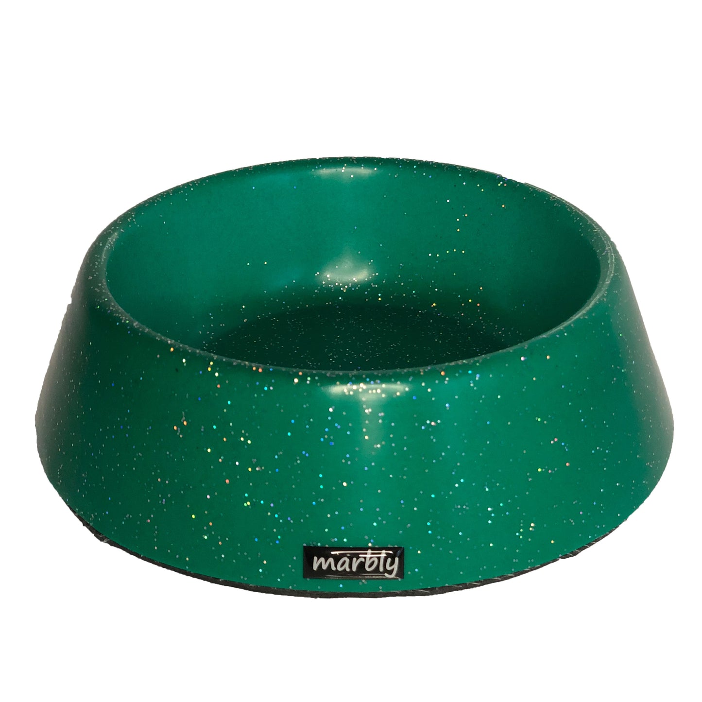 Marbly Yeşil Galaxy Mermerit Köpek Mama Su Kabı 1000 ml